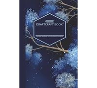 Draftcraft Book: Midnight Bloom Tree Pattern Notebook: Dot Grid Notebook for Bullet Journaling, Notes, Planning, Sketching & Creative Writing, Ideal for Work, School & Everyday Use (6 x 9 in)