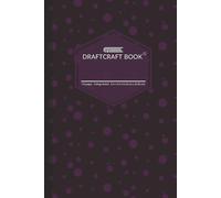 Draftcraft Book: Purple Dots Notebook - College Ruled Journal for Work, School, or Everyday Writing: Modern Deep-Purple Pattern - Stylish Minimalist Design for Students, Writers, and Stationery Lovers