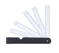 Drafting Fan Scale Ruler,Scale Ruler Fan-Shaped Folding Multi Ratio Measuring Tools for Art Drawing Clothing Interior Design Easy to Use, Can be Taken Out