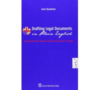 Drafting Legal Documents In Plain English