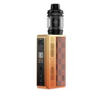 Drag 5 Kit | Originale Voo|poo Drag 5 Mod Kit 177WDrag 5 Mod Box Kit Mod con 5.5ml Uforce-X Tank Atomizer Fit PnP X Coils (0.15Ω/PnP X 0.3Ω) No Nicotina No Batteria (Arancione tramonto)