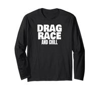 Drag Race Drag Racing 1320 Drag Strip Drag Racer Maglia a Manica