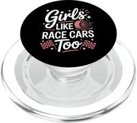 Drag Racing Girls Like Race Cars Troppo divertente auto da corsa PopSockets PopGrip per MagSafe
