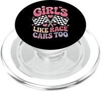 Drag Racing Girls Like Race Cars Troppo divertente auto da corsa PopSockets PopGrip per MagSafe
