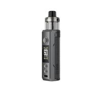 DRAG S2 Kit (metallo grigio), vaporizzatore per sigaretta elettronica VOO/POO dotato di pod PNP X DTL da 2 ml, kit di vaporizzazione alimentato dalla batteria 2500 integrata, senza nicotina