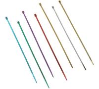 DRAG SPECIALTIES 10-6010C-10-HC3 CHROME CABLE TIE 7' 10 PK FASCETTA STRINGICAVO