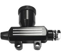 Drag Specialties 1731-0610 Solo Custom Mini Cilindro Maestro Posteriore - Nero