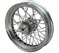 Drag Specialties DS-380111 Set Di Raggi Cromati Twisted Cut