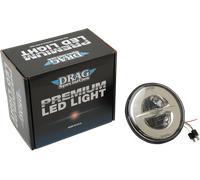 Drag Specialties Premium 7 " Riflettore Stile LED Luci Anteriori #2001-1542