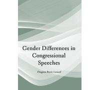 Dragana Lenard Gender Differences in Congressional Speeches (Copertina rigida)