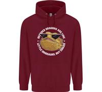 Draghi Barbuti Come Piccoli Dinosauri Felpa Per Bambini