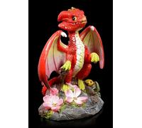 Draghi Figura - Mela Dragon By Stanley Morrison - Fantasy Draghi-Giovane Statua
