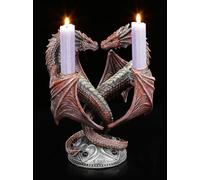 Draghi Portacandela - dragon heart - Valentine's Edizione - Anne Stokes