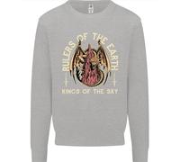 Draghi Rulers Of The Earth Fantasy RPG Uomo Sweatshirt Jumper