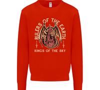 Draghi Rulers Of The Earth Fantasy RPG Uomo Sweatshirt Jumper