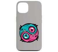 Draghi Yin Yang rosa e foglia di tè - contrasto di colore carino Custodia per iPhone 13