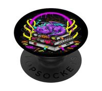 Drago addormentato sui libri Leggi PopSockets PopGrip Adesivo