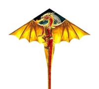 Drago Aquiloni Volare Per Bambini Delta Aquiloni Ripstop Tessuto Nylon Vento Kite Linea Vivace Giocattoli All'aperto