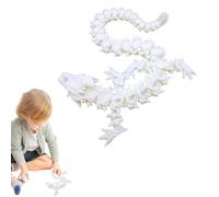 Drago articolato, Giocattolo Drago 3D Figura in Fantastica dettagliata | Drago ornamentale articolato Creatura mitica, decorazione dell'ufficio, statuetta da collezione, jo