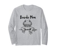 Drago barbuto Beardie Mom esotico Pet Design Maglia a Manica