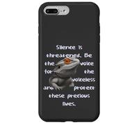 Drago barbuto Fan dei rettili Voce dei senza voce Custodia per iPhone 7 Plus/8 Plus