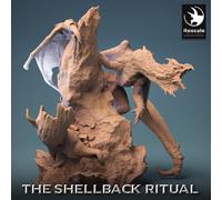 Drago Bianco A - Shellback Ritual - Lord Of The Print - Figure Da Tabletop 28mm