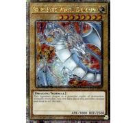 Drago Bianco Occhi Blu (Nuova Arte) (Quarter Century Secret Rare) - RA04-EN002 - Quarter Century Secret Rare - 1a Edizione