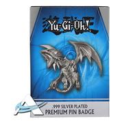 Drago Bianco Occhi Blu Spilla Premium Argento Edizione Limitata YUGIOH FANATTIK