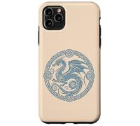 Drago Celtico Cerchio Medievale Fantasy Simbolo Uomini Donne Bambini Custodia per iPhone 11 Pro Max
