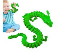 Drago cinese stampato in 3D, drago cinese articolato Personaggi da | Agitarsi Giocattolo pratico, Interazione genitore-figlio, Espositore con creatura miti