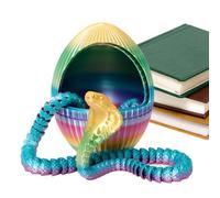 Drago con stampa 3D nell',Serpente con stampa 3D Giocattolo Fidget con | di drago agitato Accessorio da scrivania per la camera dei bambini, decorazi