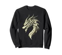 Drago Creatura Mitica Amo i Draghi Drago Divertente Drago Felpa