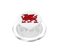 Drago del Galles rosso celtico orgoglio gallese drago PopSockets PopGrip per MagSafe