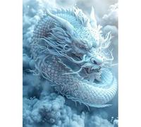 Drago del paesaggio - Puzzle 1000 Pezzi - puzzle Fai da te, Intrattenimento Creativo, Puzzles Classico Arte,Regalo per Adulti dai 14 anni 75 x 50 cm