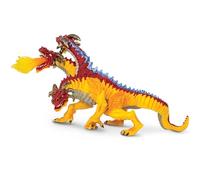 Safari Ltd Drago di Fuoco 20cm | Figura di Drago Dipinta a Mano | Giocattoli per Bambini | Non tossico e privo di BPA | Adatto per bambini dai 3 anni
