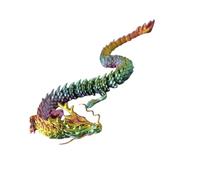 Drago Di Giunto Di Stampa 3D - Drago Stampato 3D Grande Con Articolazione Flessibile | Modelli Di Drago | Trucchi Di Stampa 3D, Figure Di Animali Fantastici Sfumati, Decorazione I