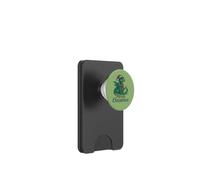 Drago di Natale circondato da magia festiva PopSockets PopWallet per MagSafe