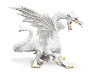Drago di Neve Che Brilla al Buio 13.1cm | Giocattoli per Bambini | Non tossico e Senza BPA | Adatto ai Bambini dai 3 Anni in su | Safari Ltd