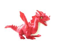 Uni-Toys - Drago rosso - 40 cm (lunghezza) - Animali di peluche - Peluche