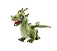 Drago di peluche verde 36 cm eco-friendly