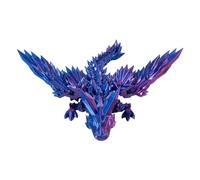 - Drago di stampato, drago stampato con ali, drago di articolato Fidget Toy Surprise - Riduzione dello stress nell'anno del drago per bambini e adulti, regalo di decorazione per la