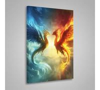 Drago Diamond Painting, Diamond Painting Kit CompletoAnimale Pittura Diamante Bambina e Adulti, Diamantini Crystal Art Kit Mosaico, Hobby Creativi Adulti per Decorazione, Regalo 50x70cm PjY6836 Q-8