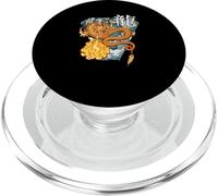 Drago d'oro - Bold Urban Aesthetic PopSockets PopGrip per MagSafe