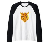 Drago d'oro - guardami negli occhi Maglia con Maniche Raglan