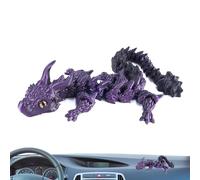 Drago - Drago Stampato, Giocattolo Da Ufficio Fidget Drago | Giocattoli Di Simulazione Di Drago Articolati Movimento Flessibile Articolazioni per la Decorazione Della Camera