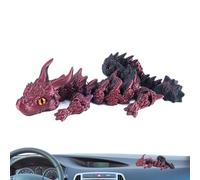 Drago - Drago Stampato, Giocattolo Da Ufficio Fidget Drago | Giocattoli Di Simulazione Di Drago Articolati Movimento Flessibile Articolazioni per la Decorazione Della Camera