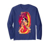 Drago e Ragazza Combattente Maglia a Manica