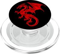 Drago Fantasia Rosso PopSockets PopGrip per MagSafe