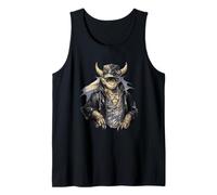 Drago Fresco con Giacca di Pelle Canotta