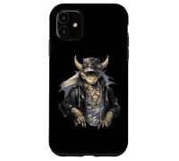 Drago fresco con giacca di pelle Custodia per iPhone 11